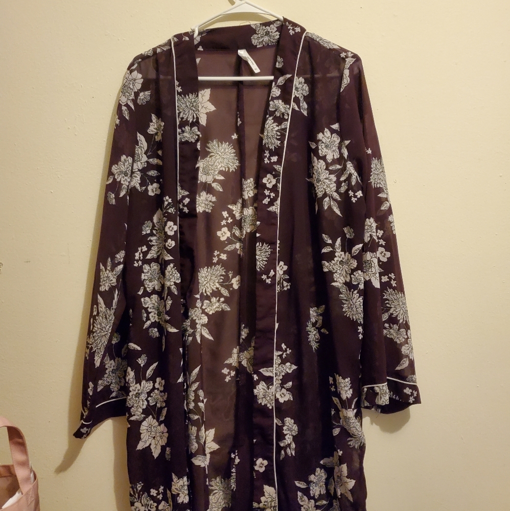 Floral kimono